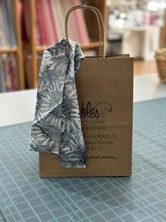 Brown Bag Mystery 2025- Dealers Choice Sunflower Gray Batik