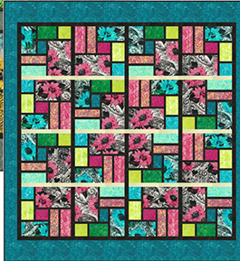 Sunflower Sparkle Fruit Punch Kit - Includes Pattern & Binding