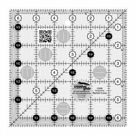 Creative Grids Ruler 6.5 x 6.5