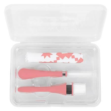 Oh Sew Clean Brush &  Cloth Set Pink